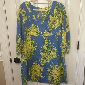 Boden Floral Shift Dress (14R)